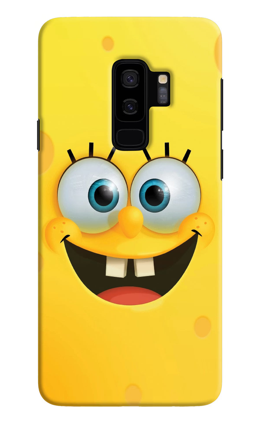 Sponge 1 Samsung S9 Plus Back Cover, Hard case