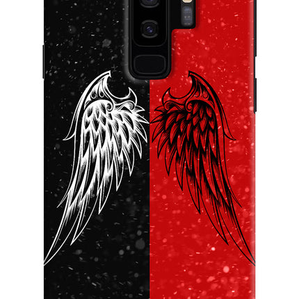 Wings Samsung S9 Plus Hard Case Back Cover by Casekaro
