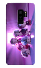 BTS Chibi Samsung S9 Plus Hard Case Back Cover by Casekaro