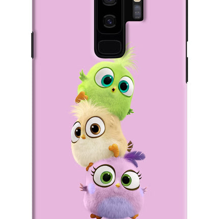Cute Little Birds Samsung S9 Plus Hard Case Back Cover by Casekaro