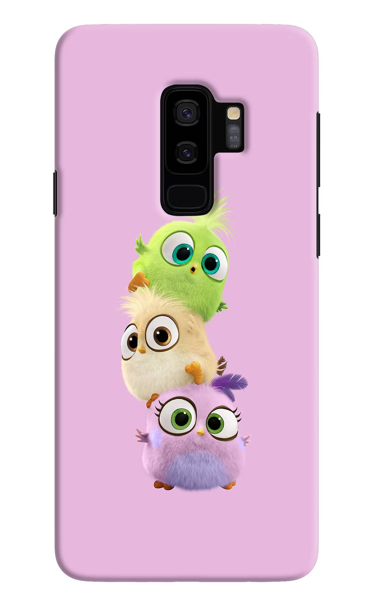 Cute Little Birds Samsung S9 Plus Hard Case Back Cover by Casekaro