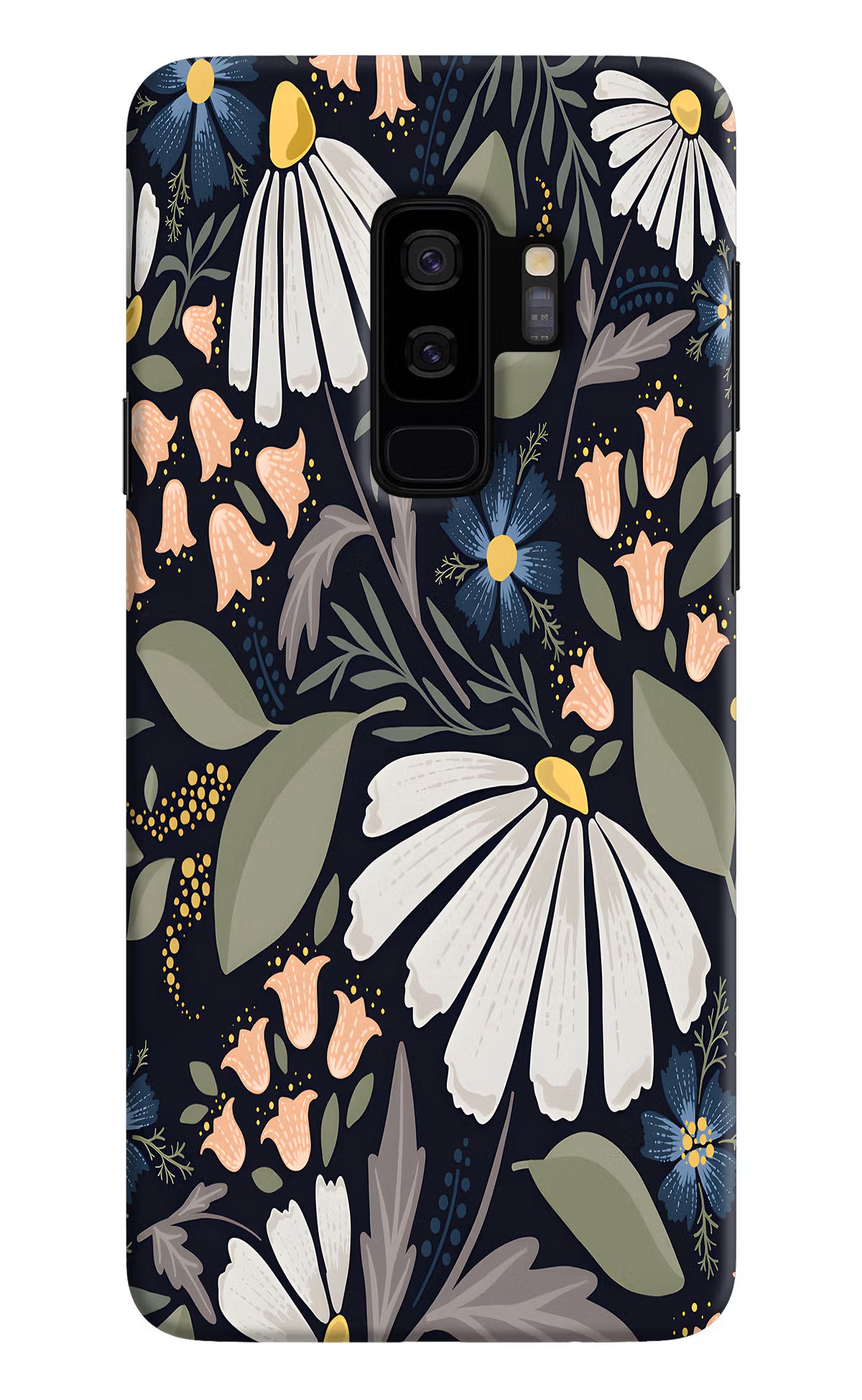 Flowers Art Samsung S9 Plus Hard Case Back Cover by Casekaro