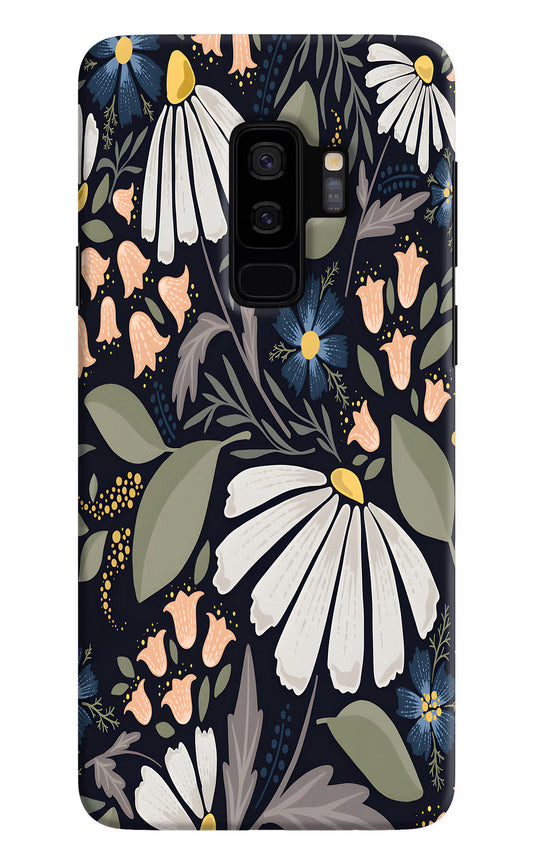 Flowers Art Samsung S9 Plus Hard Case Back Cover by Casekaro