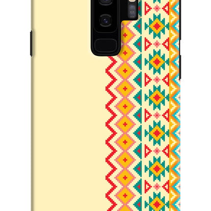 Ethnic Seamless Samsung S9 Plus Hard Case Back Cover by Casekaro