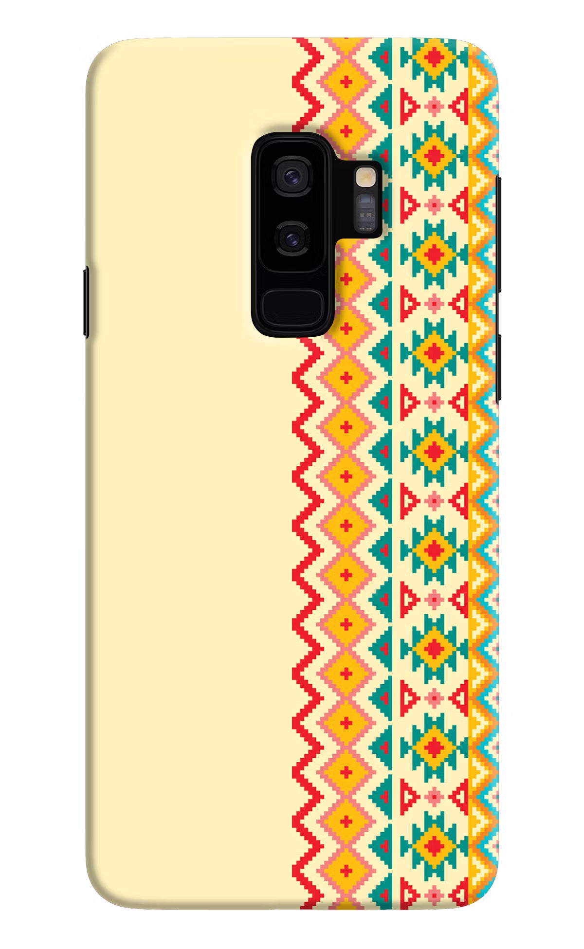 Ethnic Seamless Samsung S9 Plus Hard Case Back Cover by Casekaro