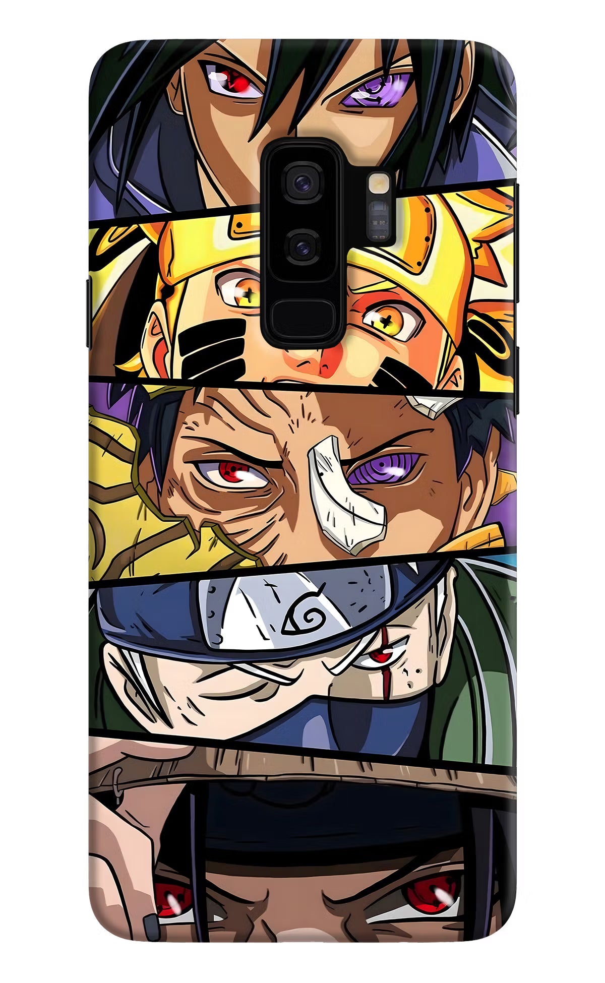 Naruto Character Samsung S9 Plus Hard Case Back Cover by Casekaro