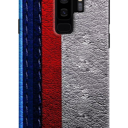 BMW Stripes Samsung S9 Plus Hard Case Back Cover by Casekaro