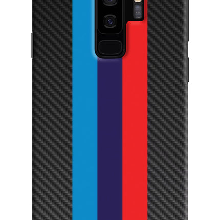 BMW Stripes Pattern Samsung S9 Plus Hard Case Back Cover by Casekaro