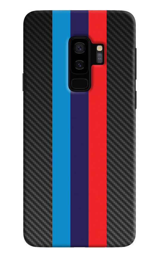 BMW Stripes Pattern Samsung S9 Plus Hard Case Back Cover by Casekaro