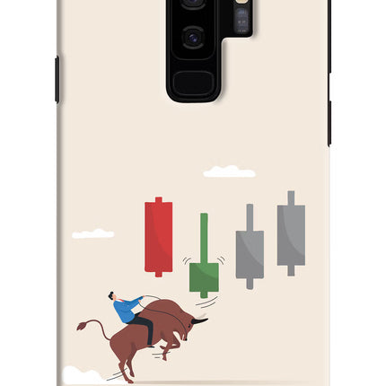 Bull Trading Momentum Samsung S9 Plus Hard Case Back Cover by Casekaro