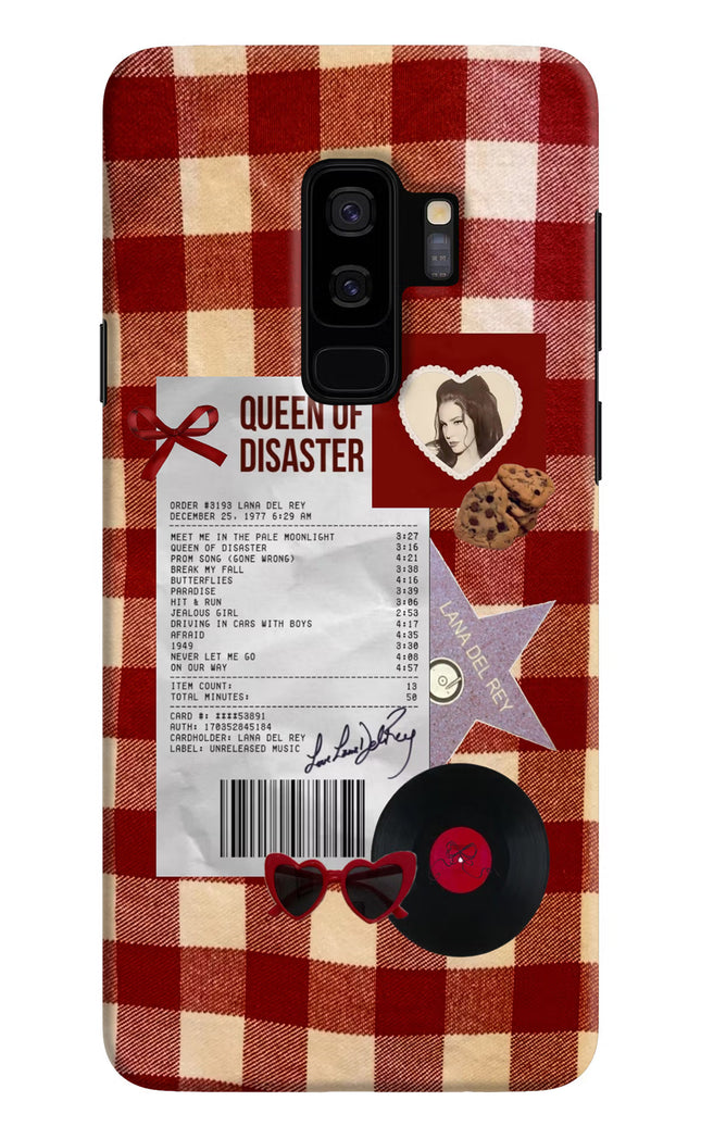 Queen of Disaster Samsung S9 Plus Hard Case Back Cover by Casekaro