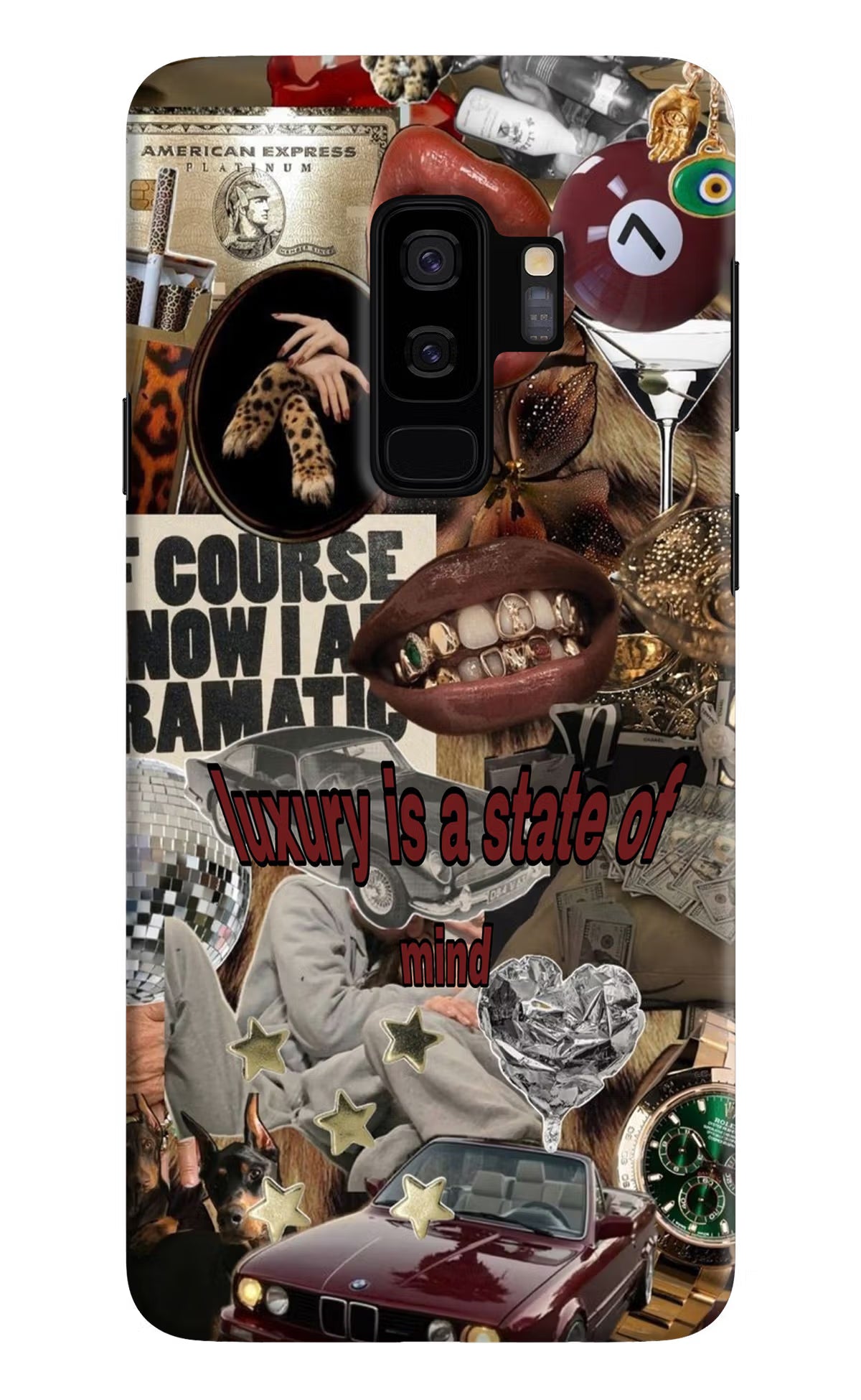 Luxury Samsung S9 Plus Hard Case Back Cover by Casekaro