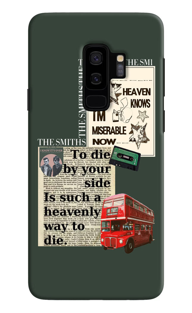 The Smiths Samsung S9 Plus Hard Case Back Cover by Casekaro