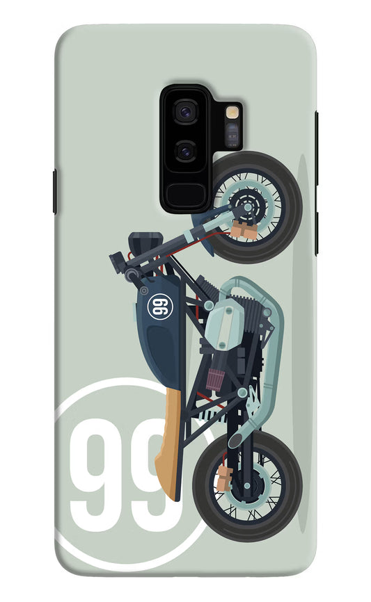 Classic Cafe Racer 99 Samsung S9 Plus Hard Case Back Cover by Casekaro
