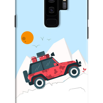 Mountain Trail Beast Samsung S9 Plus Hard Case Back Cover by Casekaro