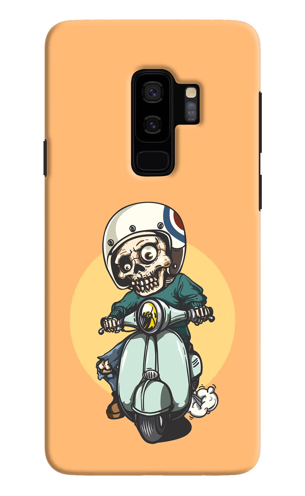 Undead Biker Samsung S9 Plus Hard Case Back Cover by Casekaro