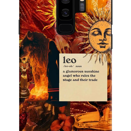 Leo Zodiac Samsung S9 Plus Hard Case Back Cover by Casekaro