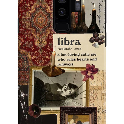 Libra Zodiac Samsung S9 Plus Hard Case Back Cover by Casekaro