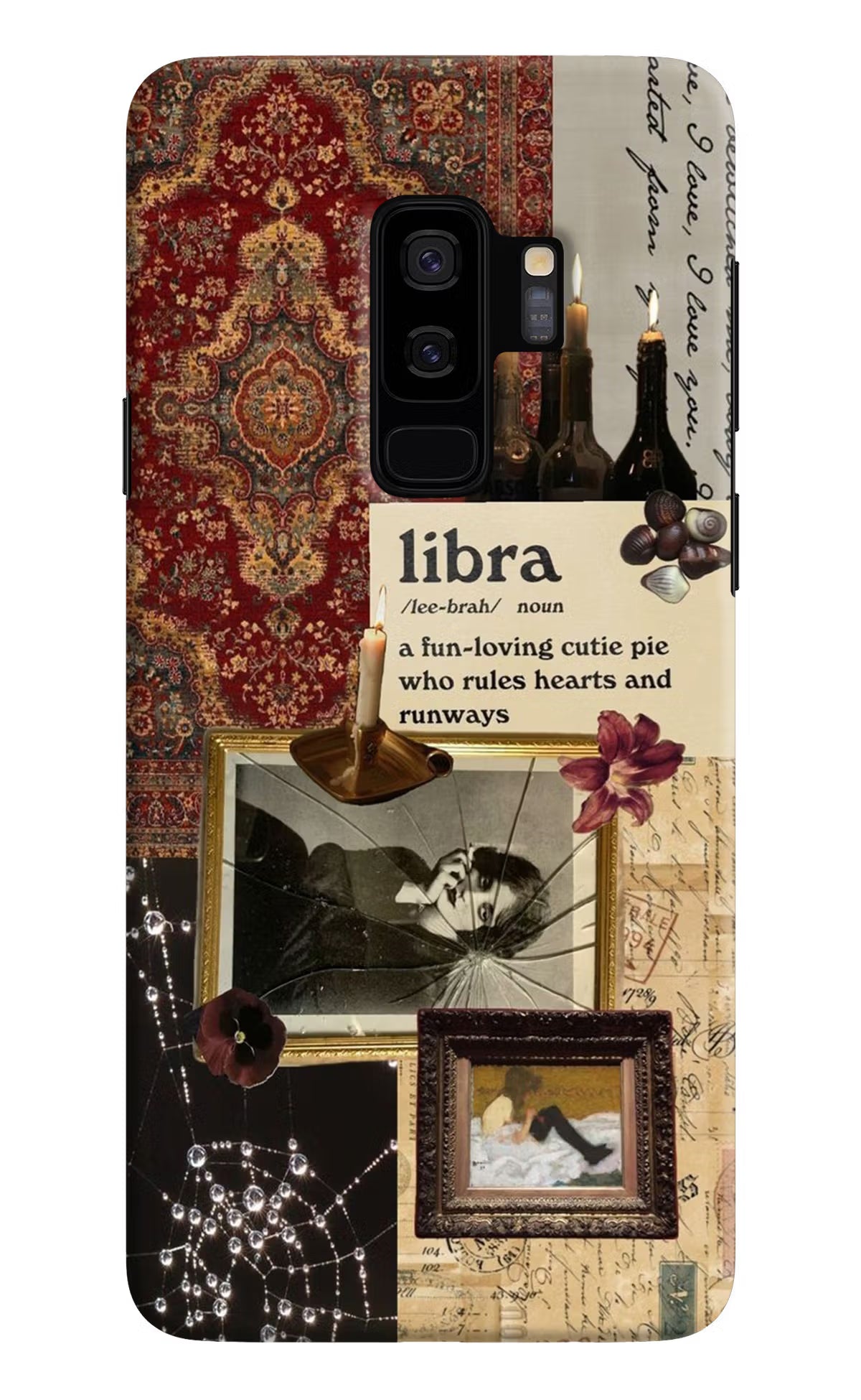 Libra Zodiac Samsung S9 Plus Hard Case Back Cover by Casekaro