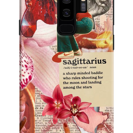 Sagittarius Zodiac Samsung S9 Plus Hard Case Back Cover by Casekaro