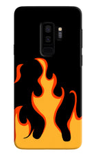 Fired Up – Black Samsung S9 Plus Hard Case Back Cover by Casekaro
