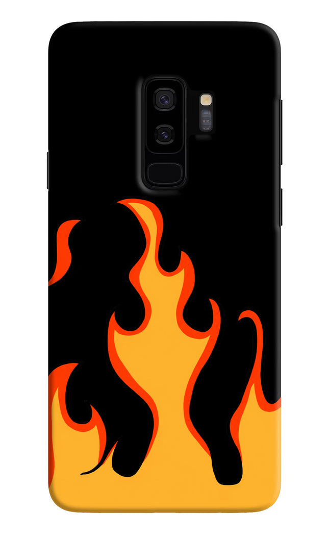 Fired Up – Black Samsung S9 Plus Hard Case Back Cover by Casekaro