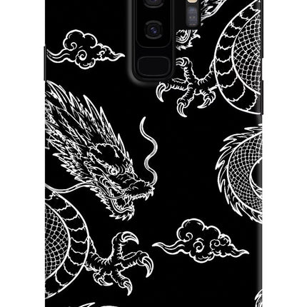 Twin Dragons Samsung S9 Plus Hard Case Back Cover by Casekaro