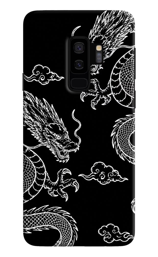Twin Dragons Samsung S9 Plus Hard Case Back Cover by Casekaro