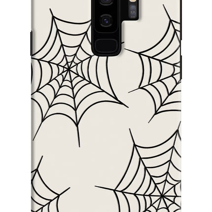 Spider Web Samsung S9 Plus Hard Case Back Cover by Casekaro