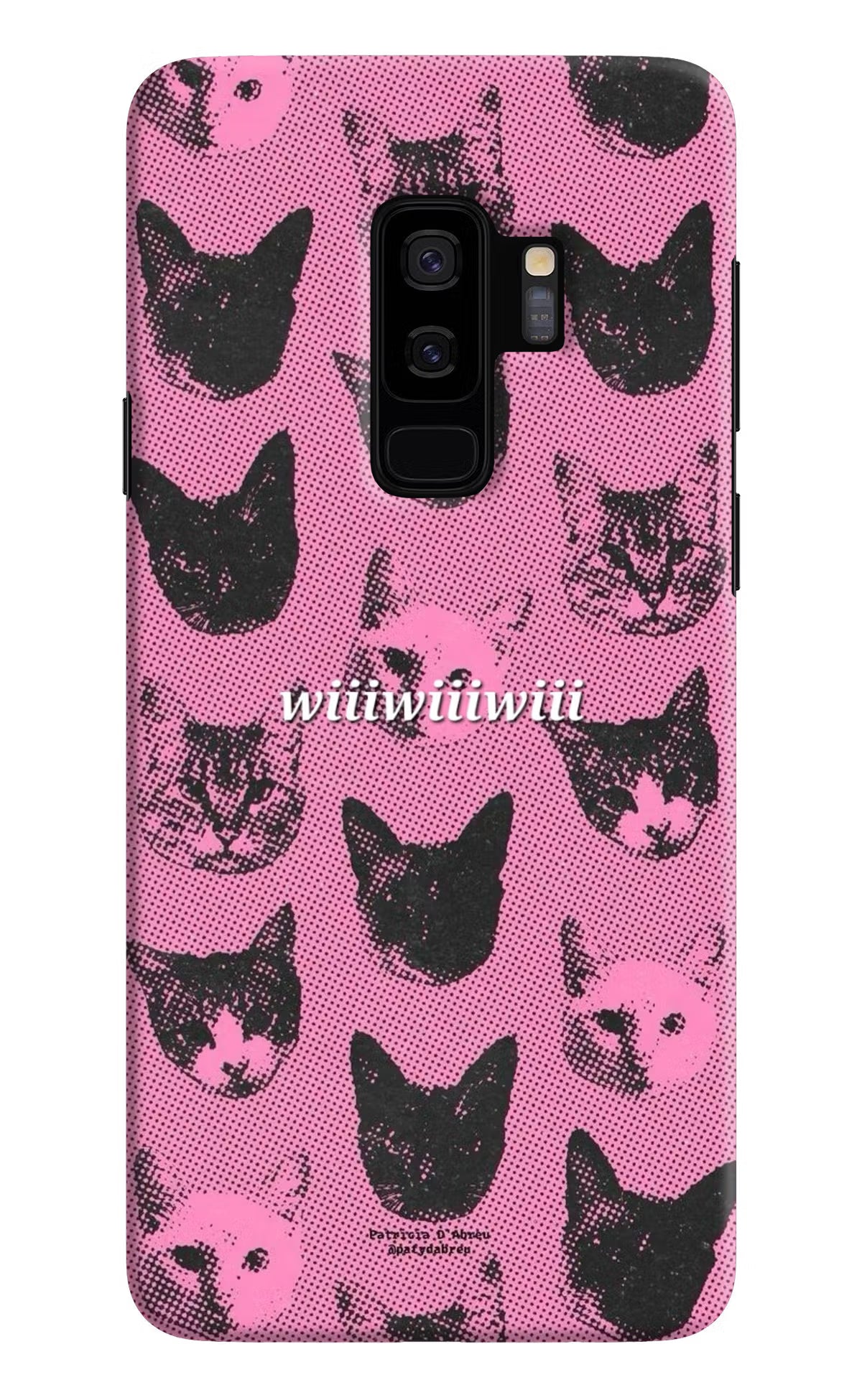Pink Cats Samsung S9 Plus Back Cover