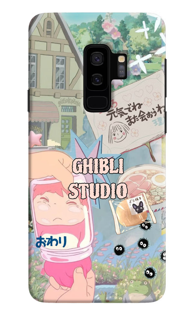 Studio Ghibli Samsung S9 Plus Hard Case Back Cover by Casekaro