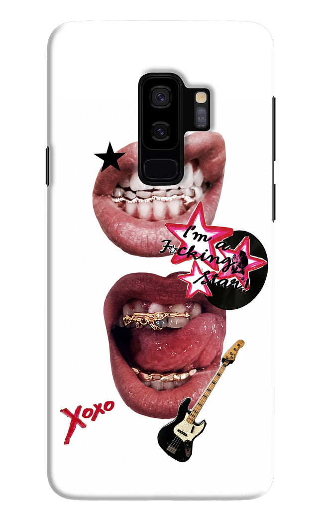 Rockstar Samsung S9 Plus Hard Case Back Cover by Casekaro