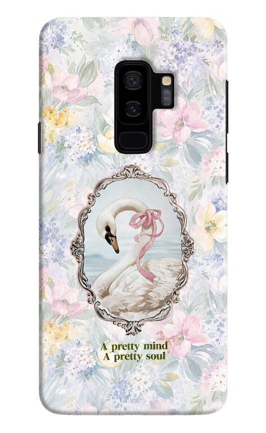 Pretty Mind Pretty Soul Samsung S9 Plus Hard Case Back Cover by Casekaro