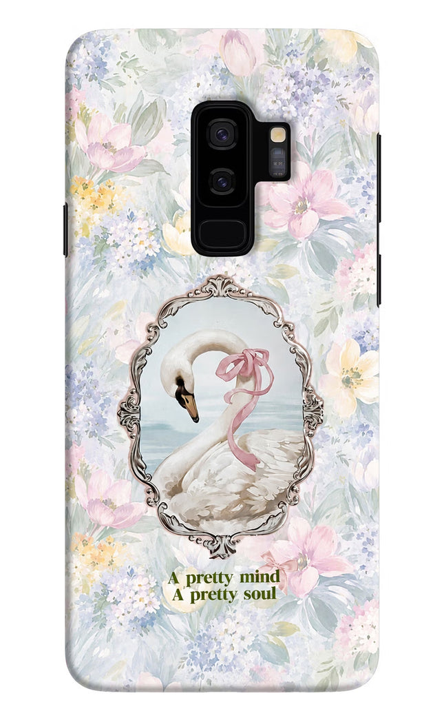 Pretty Mind Pretty Soul Samsung S9 Plus Hard Case Back Cover by Casekaro