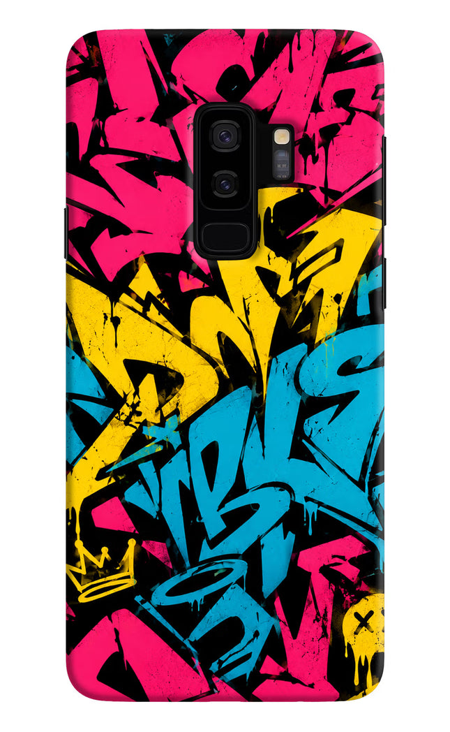 Graffiti Vibe Samsung S9 Plus Hard Case Back Cover by Casekaro