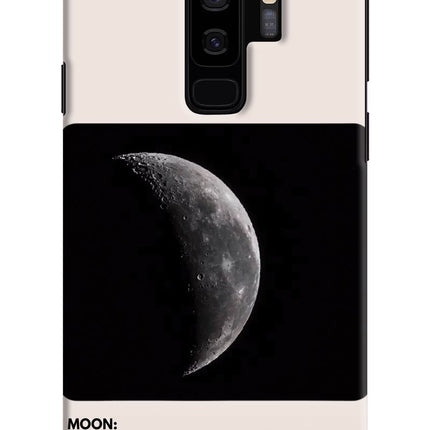 Moon Phase Samsung S9 Plus Hard Case Back Cover by Casekaro