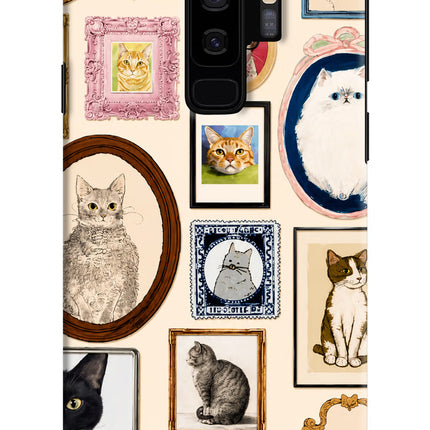 Mirror Cats Samsung S9 Plus Hard Case Back Cover by Casekaro