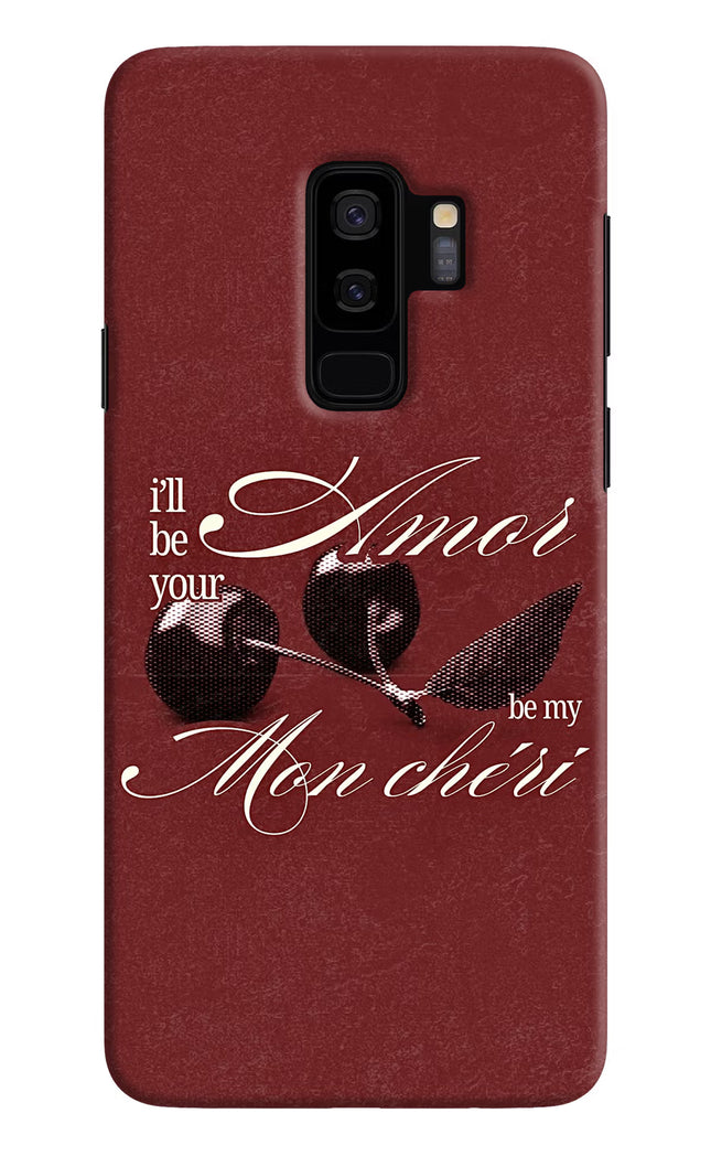 Velvet Cherry Samsung S9 Plus Hard Case Back Cover by Casekaro