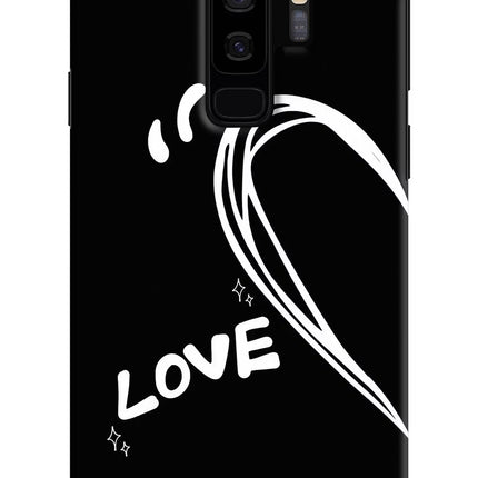 Love Line Samsung S9 Plus Hard Case Back Cover by Casekaro