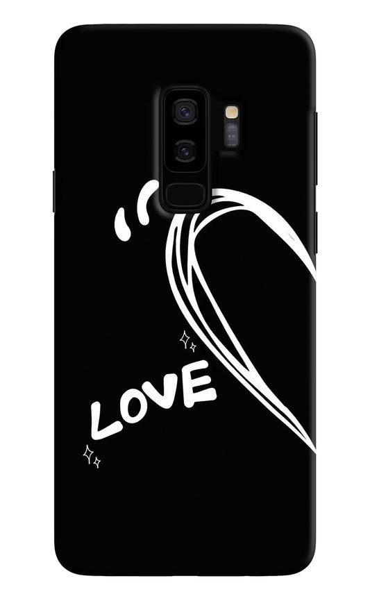 Love Line Samsung S9 Plus Hard Case Back Cover by Casekaro