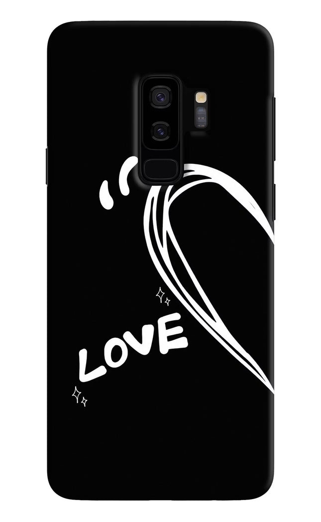 Love Line Samsung S9 Plus Hard Case Back Cover by Casekaro