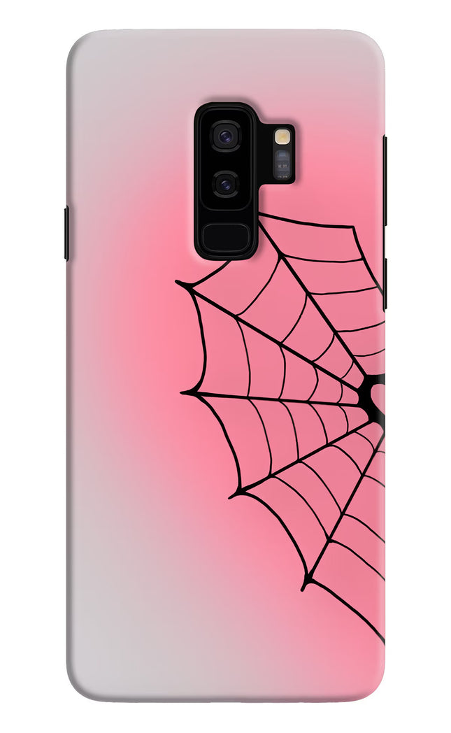 Pink Web Samsung S9 Plus Hard Case Back Cover by Casekaro