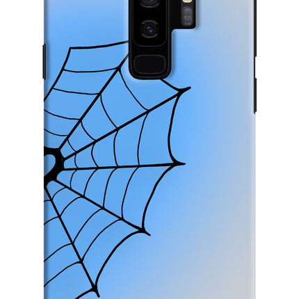 Blue Web Samsung S9 Plus Hard Case Back Cover by Casekaro