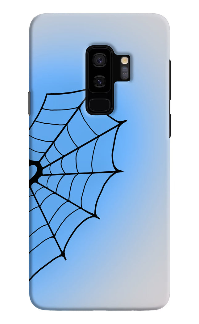 Blue Web Samsung S9 Plus Hard Case Back Cover by Casekaro