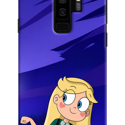 Star Glow Samsung S9 Plus Hard Case Back Cover by Casekaro