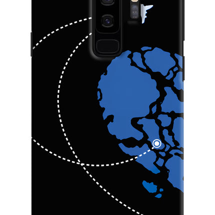 Love Orbit Samsung S9 Plus Hard Case Back Cover by Casekaro