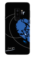 Love Orbit Samsung S9 Plus Hard Case Back Cover by Casekaro