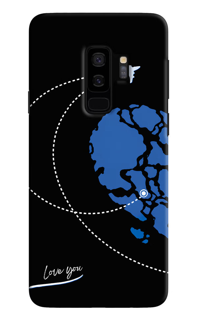 Love Orbit Samsung S9 Plus Hard Case Back Cover by Casekaro
