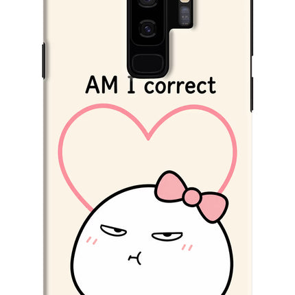 Always Right Samsung S9 Plus Hard Case Back Cover by Casekaro