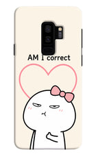 Always Right Samsung S9 Plus Hard Case Back Cover by Casekaro